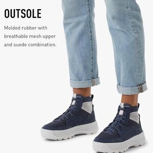 Sorel Women's ONA 503 Knit Mid Sneakers New Size 11